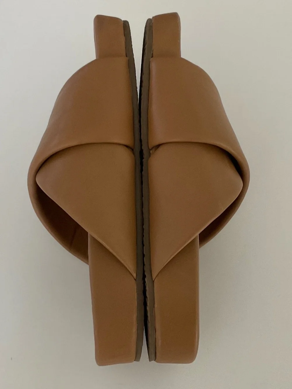 Seychelles  Heartfelt Leather Slide Sandal in Caramel Size 8